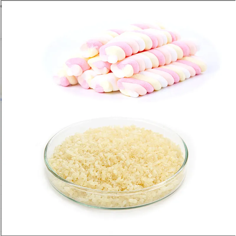 Food Grade Bovine Gelatin Beef Skin Edible Halal Gelatin for Food Industry 260 Bloom
